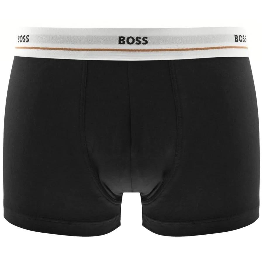 BOSS Underwear 5 Pack Trunks Black