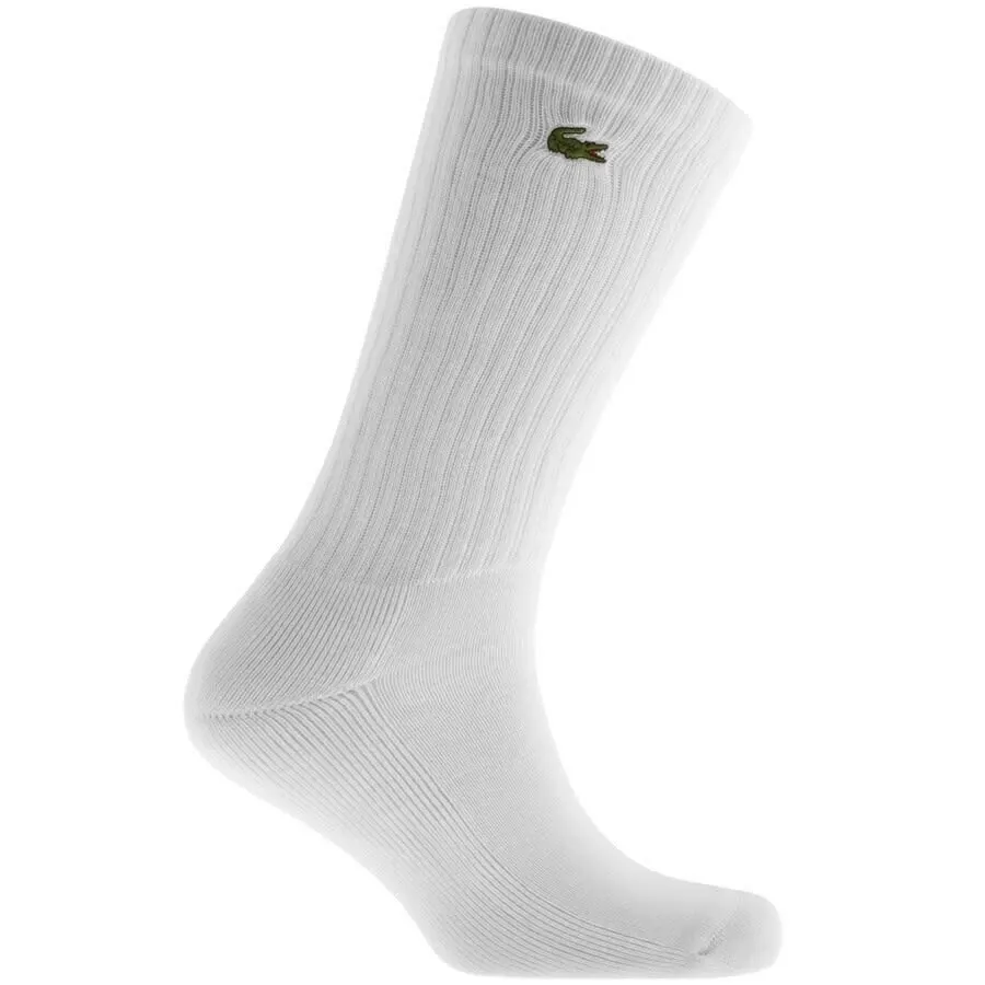 Lacoste Logo 3 Pack Socks