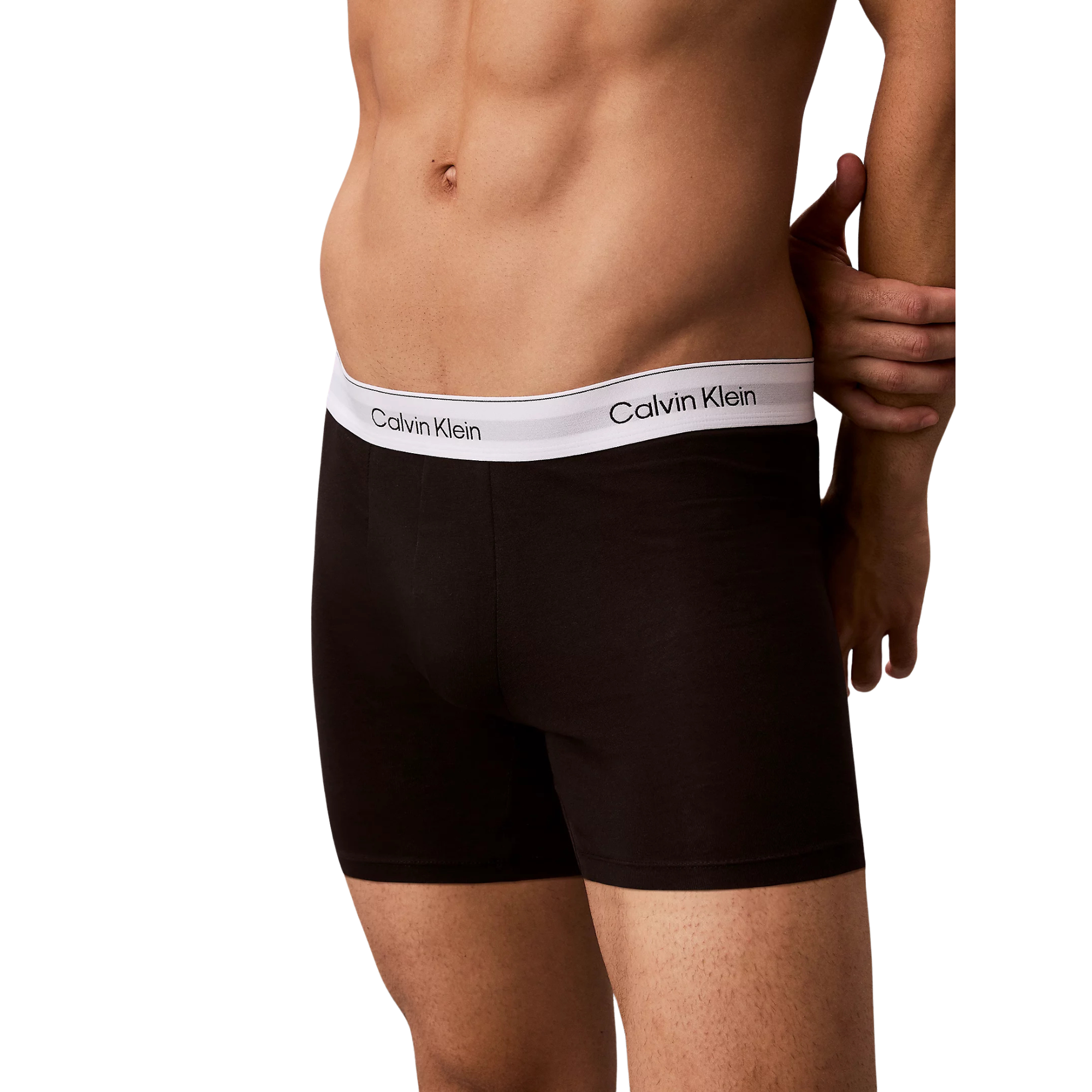 Calvin Klein - 3 Pack Boxer Briefs Icon Cotton Stretch - Black