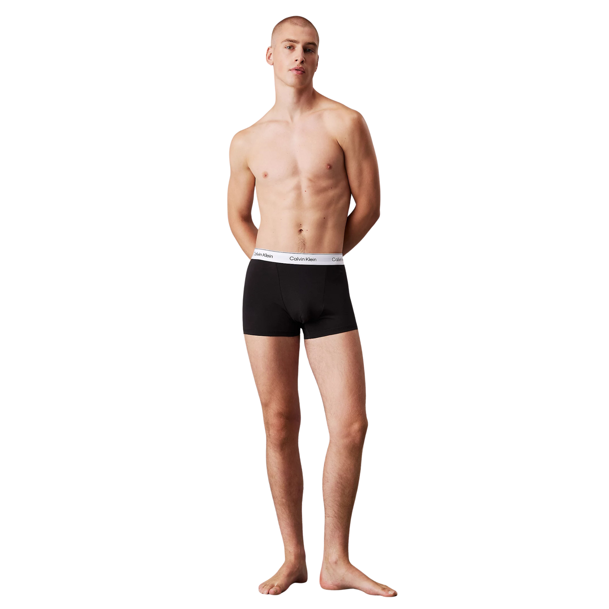 Calvin Klein - 3 Pack Relaxed Dart Trunks - Icon Cotton Stretch