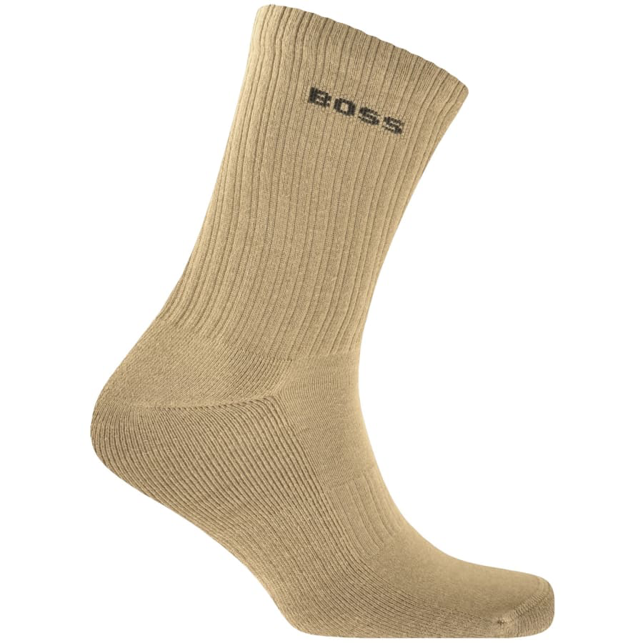BOSS 3 Pack Logo Quarter Socks