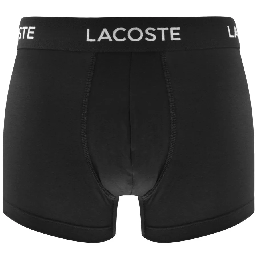 Lacoste Underwear 5 Pack Trunks Black