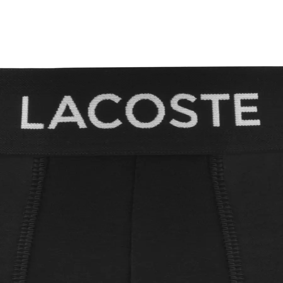 Lacoste Underwear 5 Pack Trunks Black
