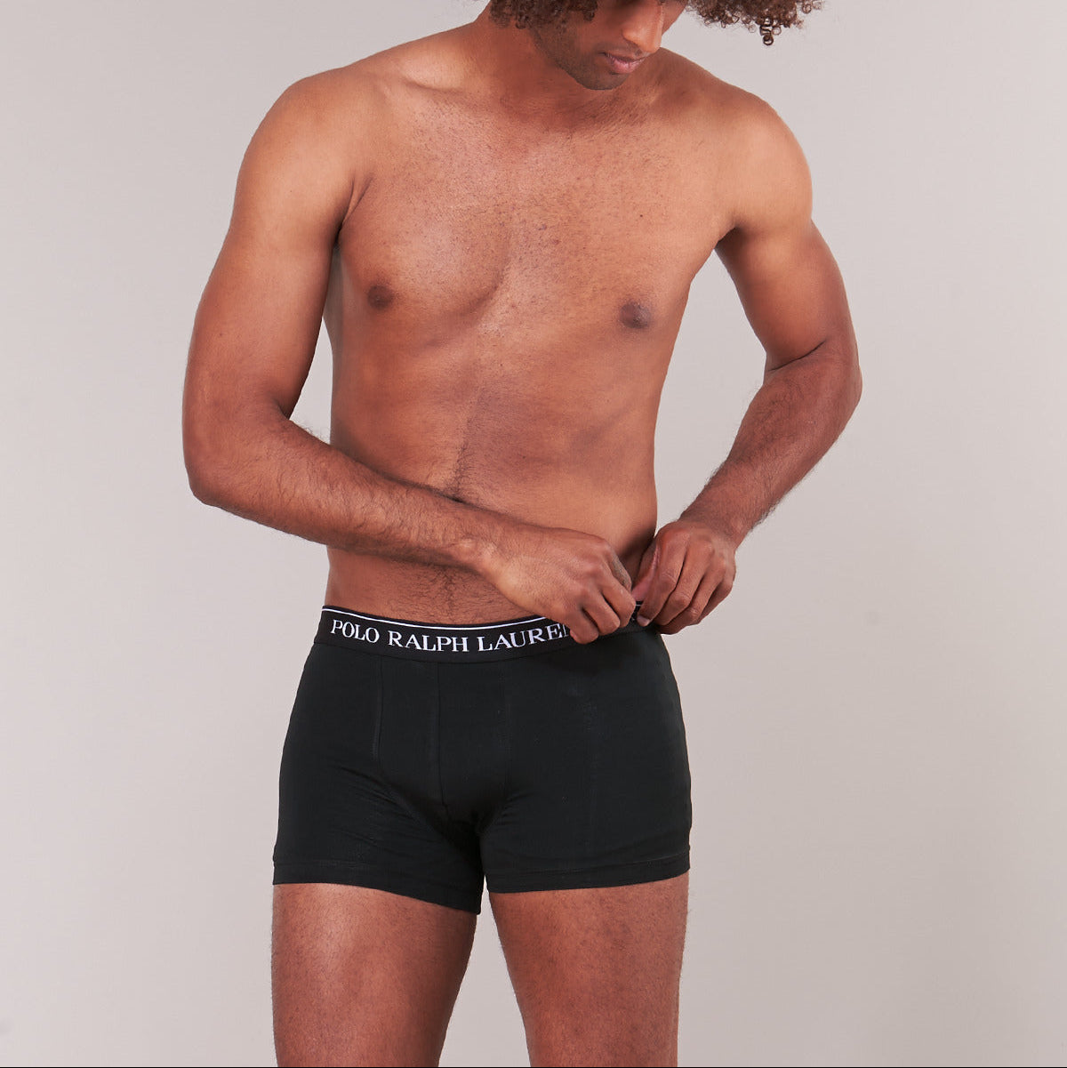 Polo Ralph Lauren Classic Boxer Trunks 3-Pack - Black