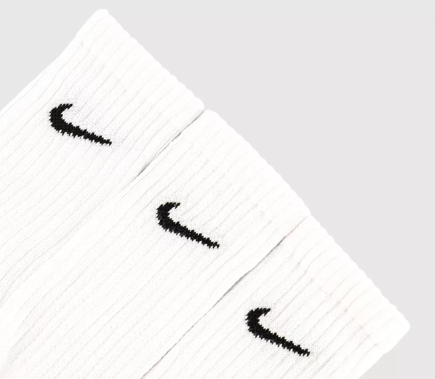 Nike Everyday Lightweight Training Crew Socks 3-Pack - White