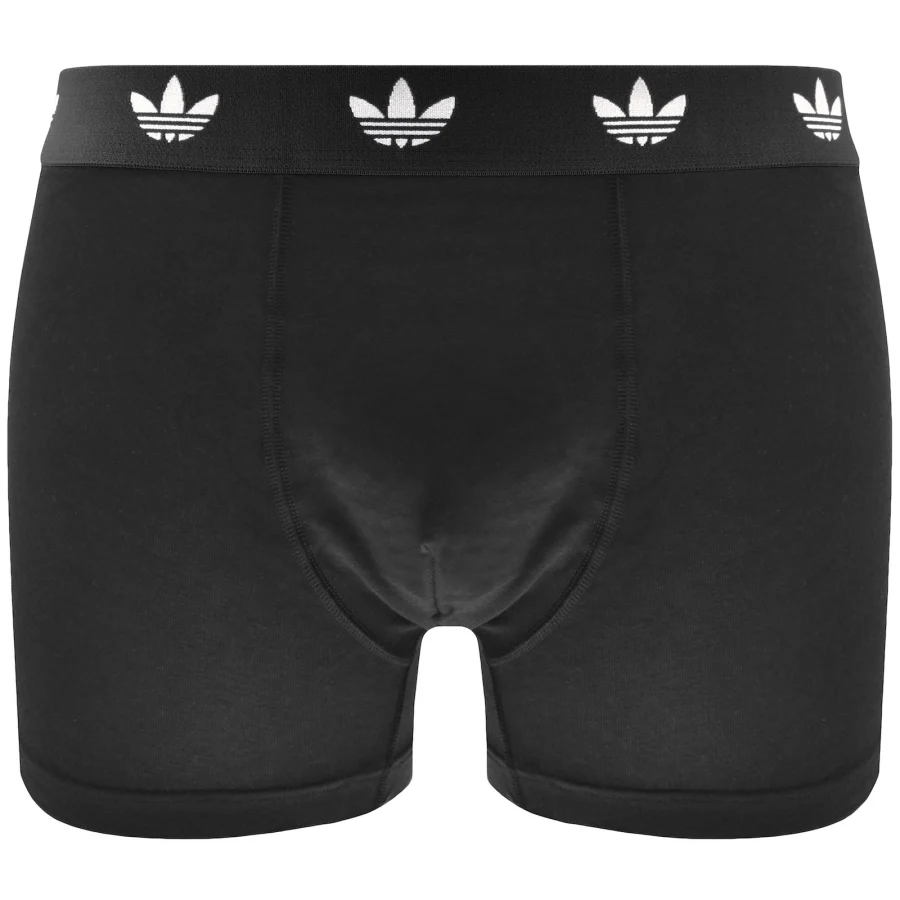 Adidas Originals 3 Pack Trunks Black