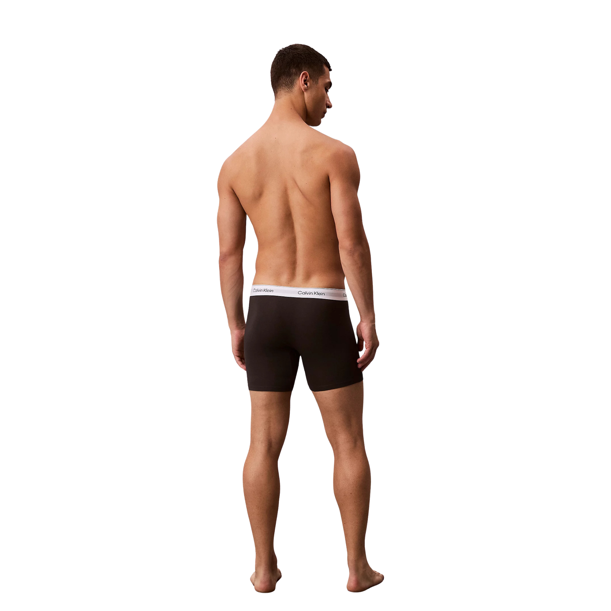 Calvin Klein - 3 Pack Boxer Briefs Icon Cotton Stretch - Black