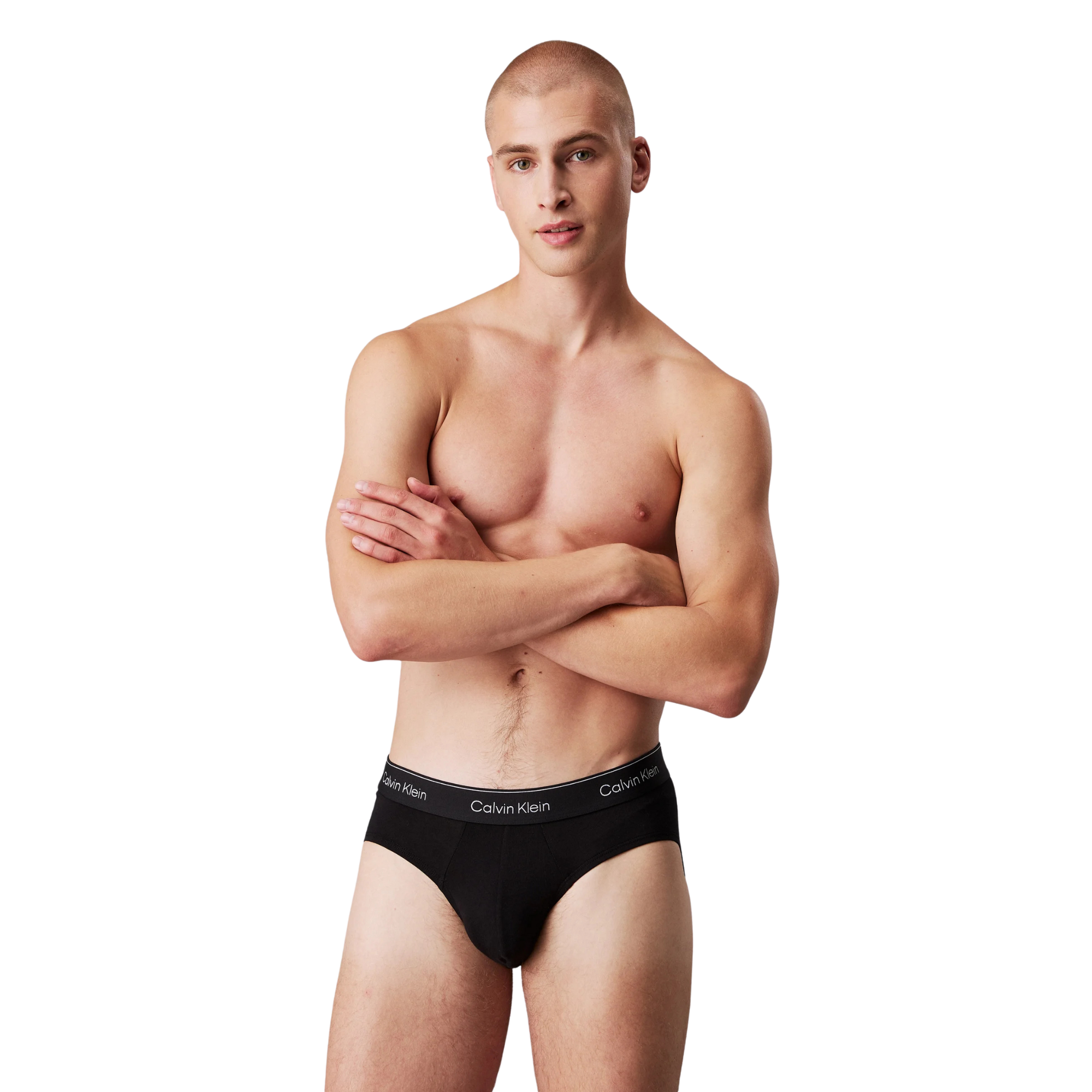 Calvin Klein - Underwear HIP BRIEF 3 PACK ICON - Briefs - Black/Glacier/Blue Bell