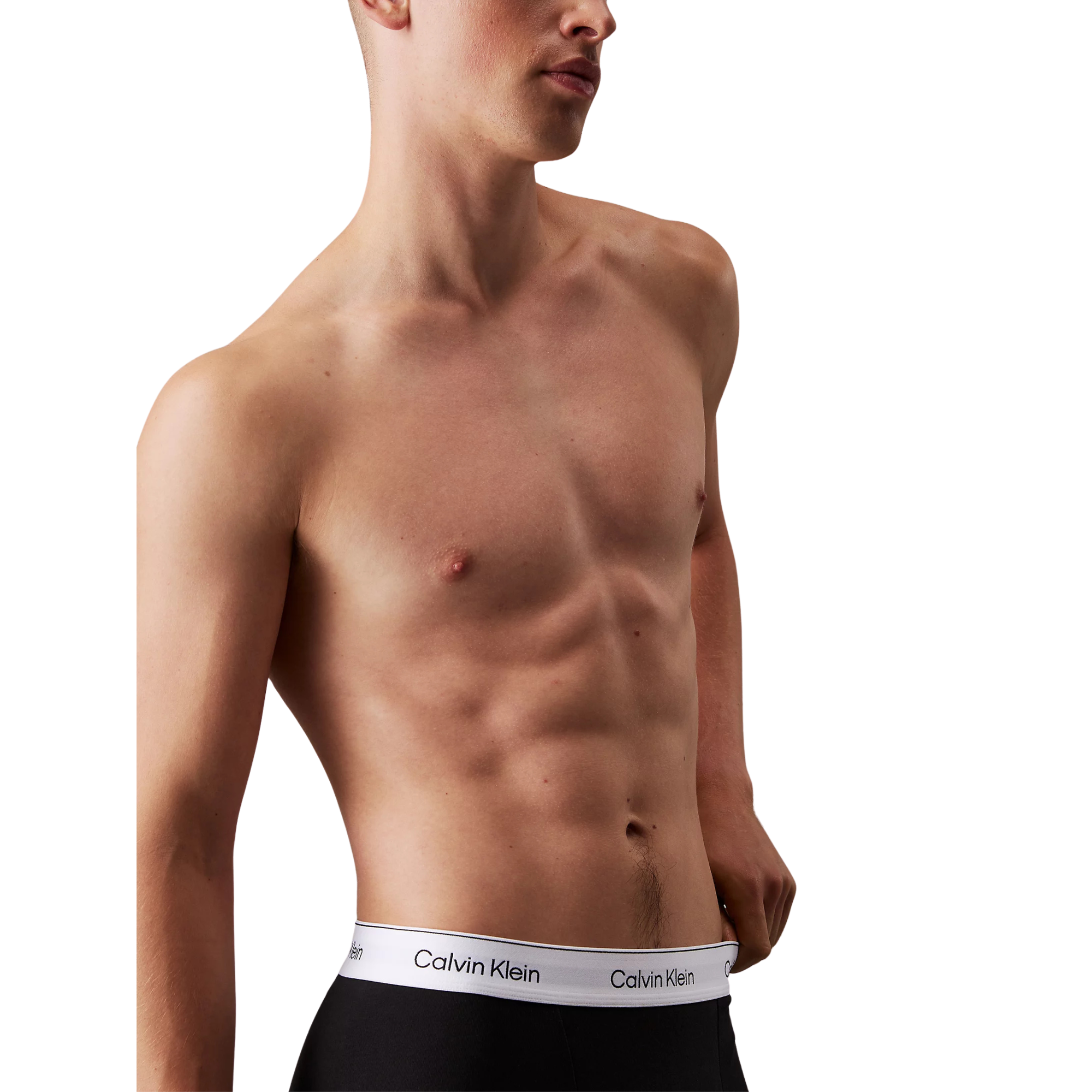 Calvin Klein - 3 Pack Relaxed Dart Trunks - Icon Cotton Stretch